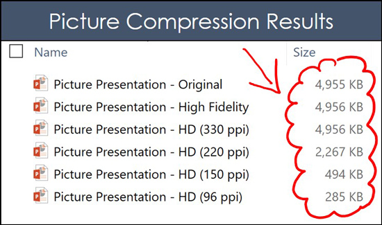 compress video in powerpoint 2016 for mac